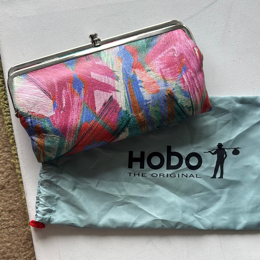 Hobo EUC Women's Pink Multi-Color Clutch